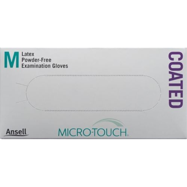 Micro-Touch Coated Untersuchungshandschuhe M 10 x 100 Stk