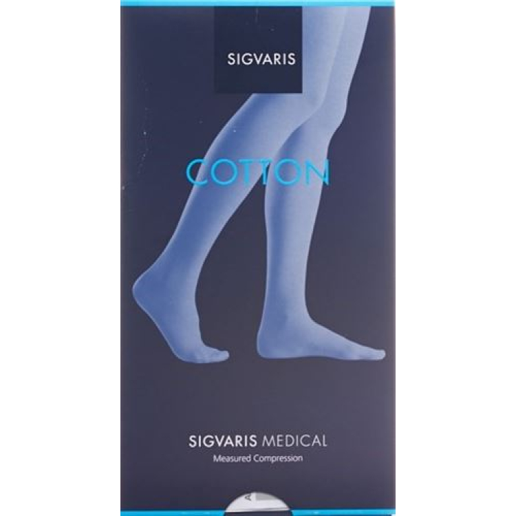 Sigvaris Cotton A-D KKL2 XL piede aperto normale natura 1 paio