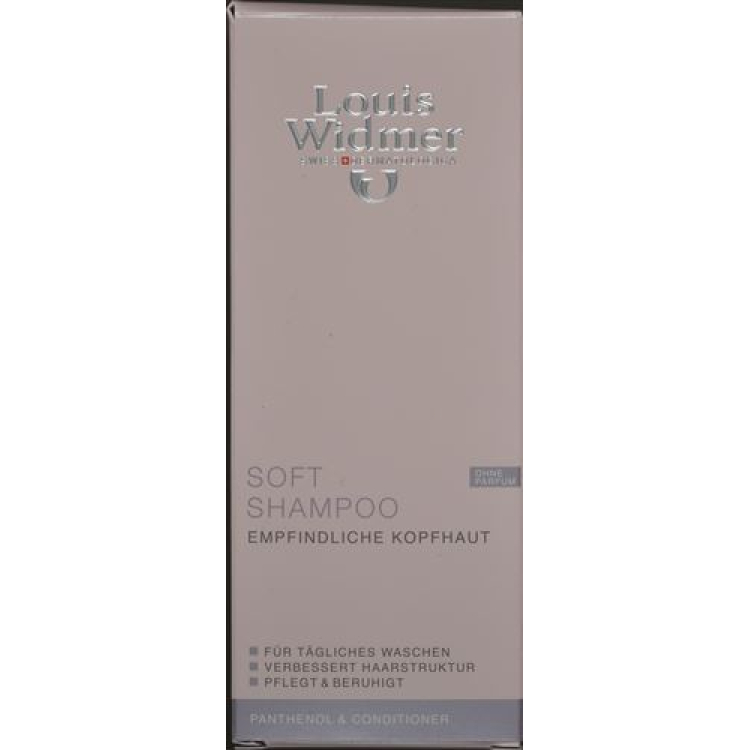 Louis Widmer Cheveux Soft Shampoo Non Parfum 150 ml