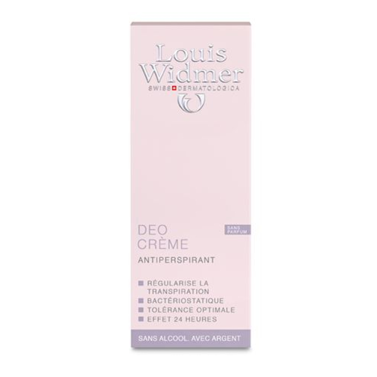 Louis Widmer Corps dezodorantna krema brez parfuma 40 ml