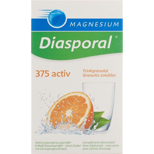 Magnesium Diasporal Active Drikkegranulat 20 poser