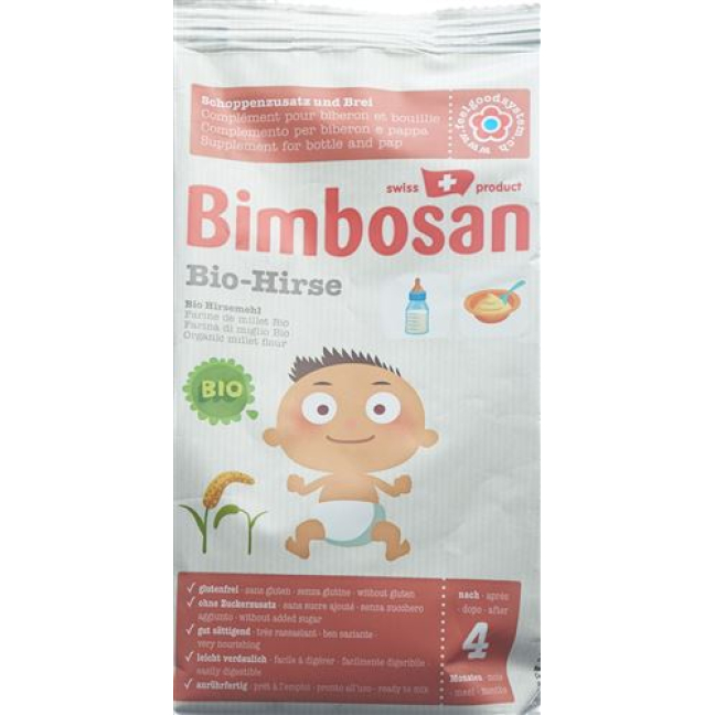 Bột kê hữu cơ Bimbosan 300 g