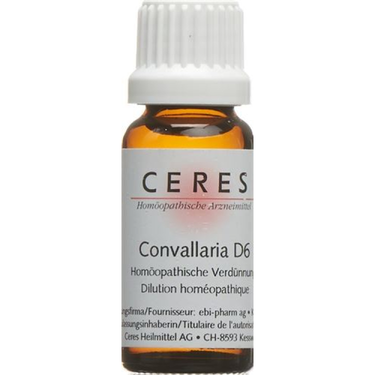 Ceres Convallaria D 6 Skiedimo Fl 20 ml