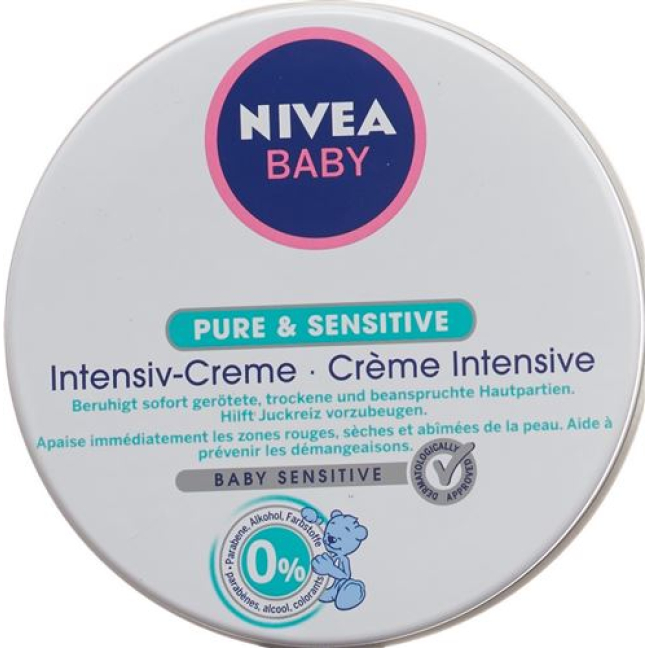 Інтенсивний крем Nivea Baby Pure & Sensitive 150 мл