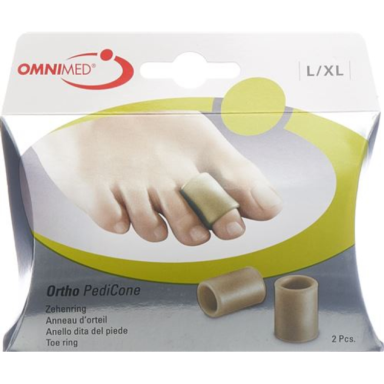 Omnimed Ortho Pedicone טבעת בוהן L / XL 2 יח'