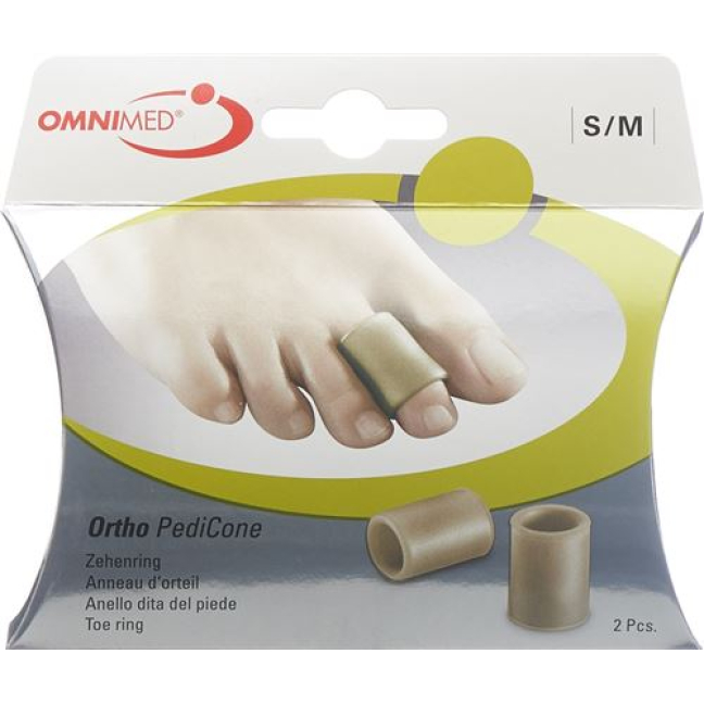 Omnimed Ortho PediCone toe ring S/M 2 uds