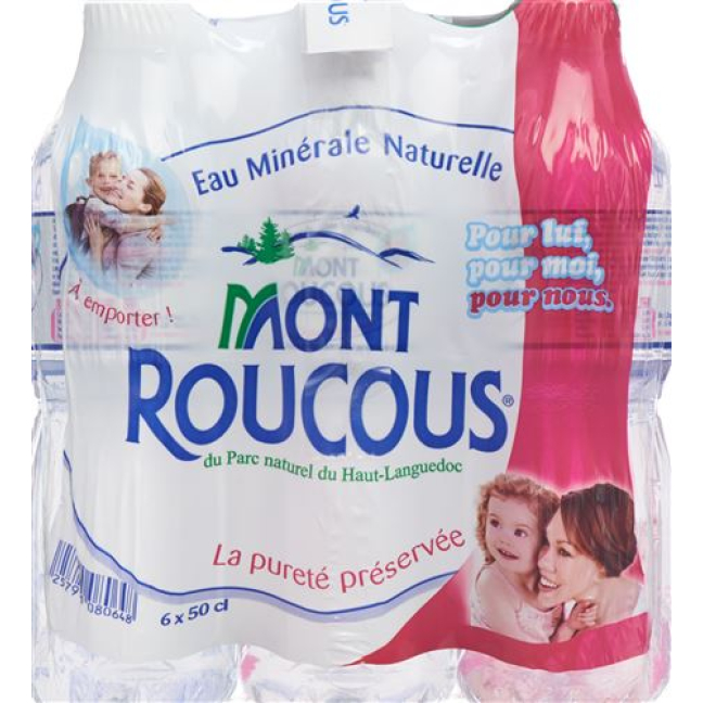 Mont Roucous mineralvatten Pet 6 x 50 cl