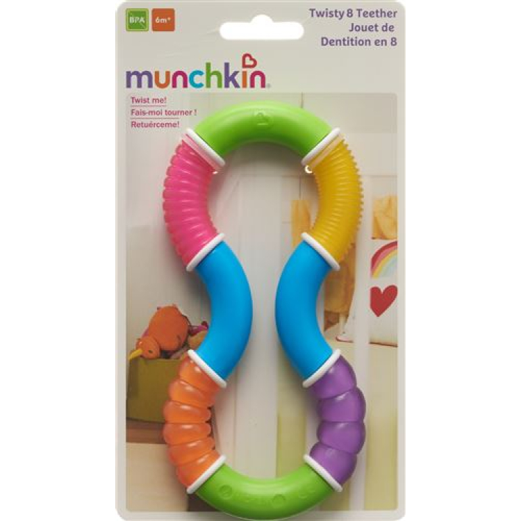 מונצ'קין Twisty Teether 8