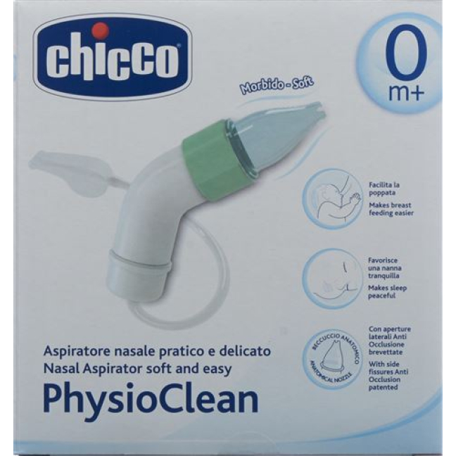 Chicco Physio Clean Kit burun Schlei sökücü 0m + içerir