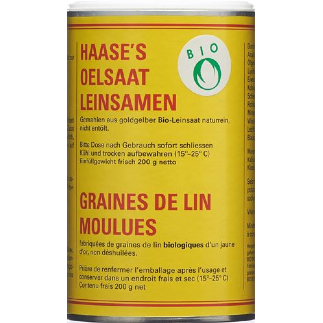 Haase Oil Seed Tratamiento Linaza 200 g