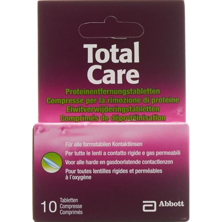 Totalcare Protein Removal Tablets 10 db