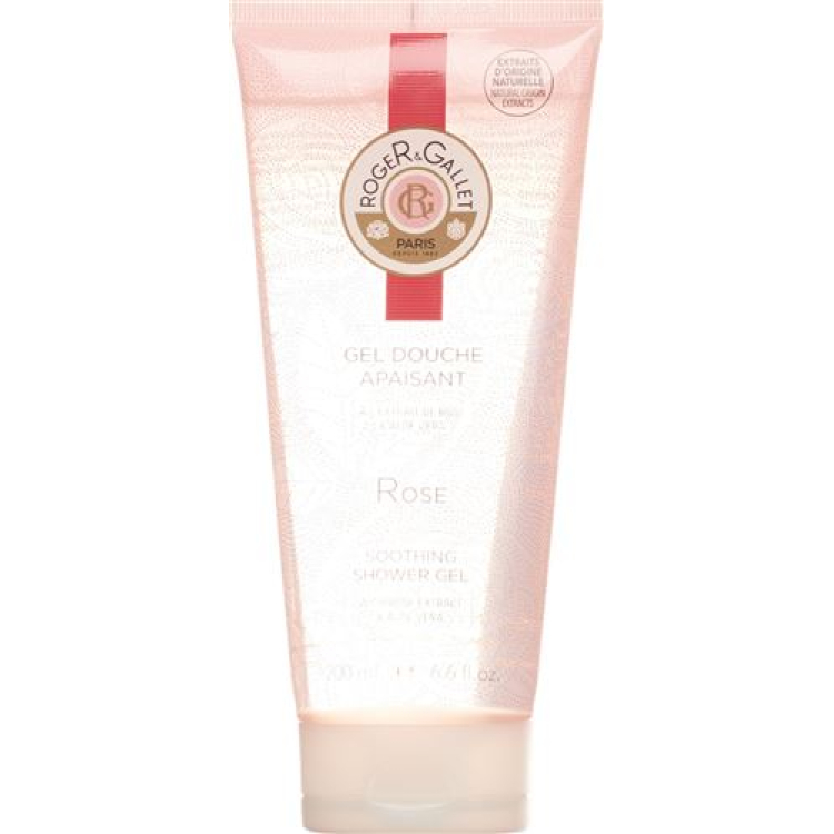 Roger Gallet Shower Gel Rose Tb 200ml