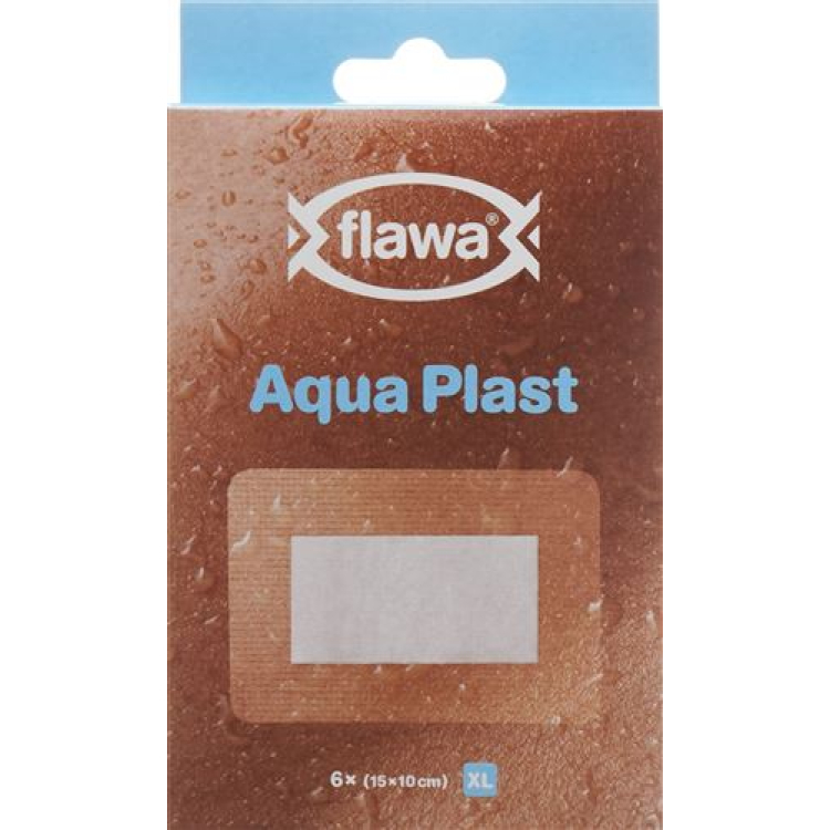 Flawa Aqua Plast XL 10x15cm 6 件