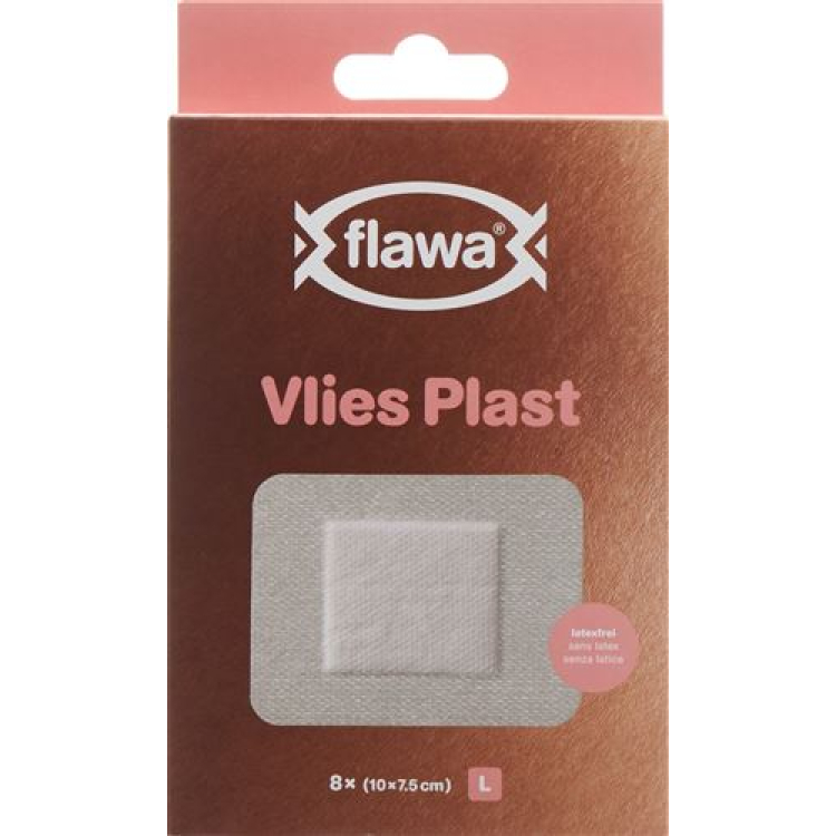 Flawa Fleece Plast L 10x7,5cm 8 db