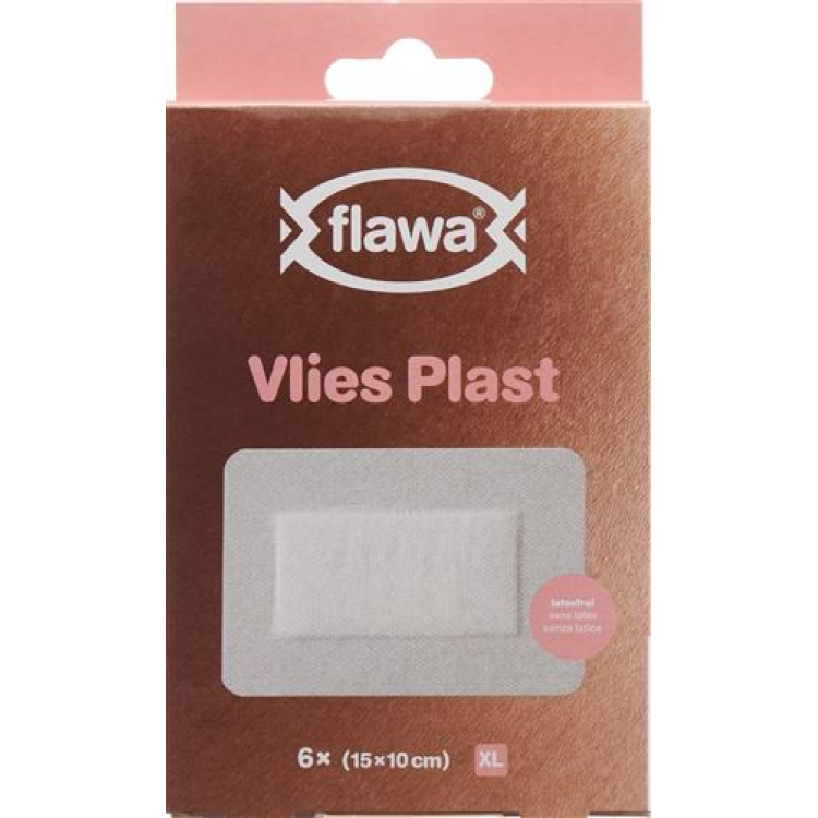 Flawa Fleece Plast XL 10x15cm 6 kosov