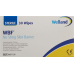 WBF ワイプ皮膚保護エプロン 100x160mm 無菌 30 個