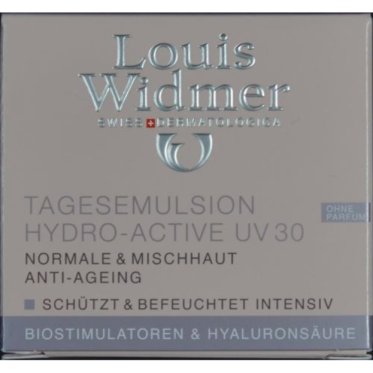 Louis Widmer Soin Emulsion Hydro Act UV30 Qeyri Parfüm 50 ml