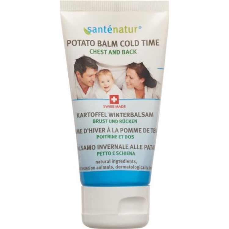 Santé Natural Aardappel winterbalsem borst en rug Tb 50 ml