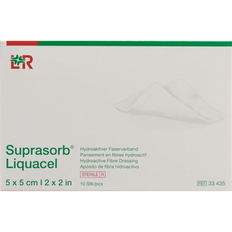 Suprasorb Liquacel 5x5cm 10 st