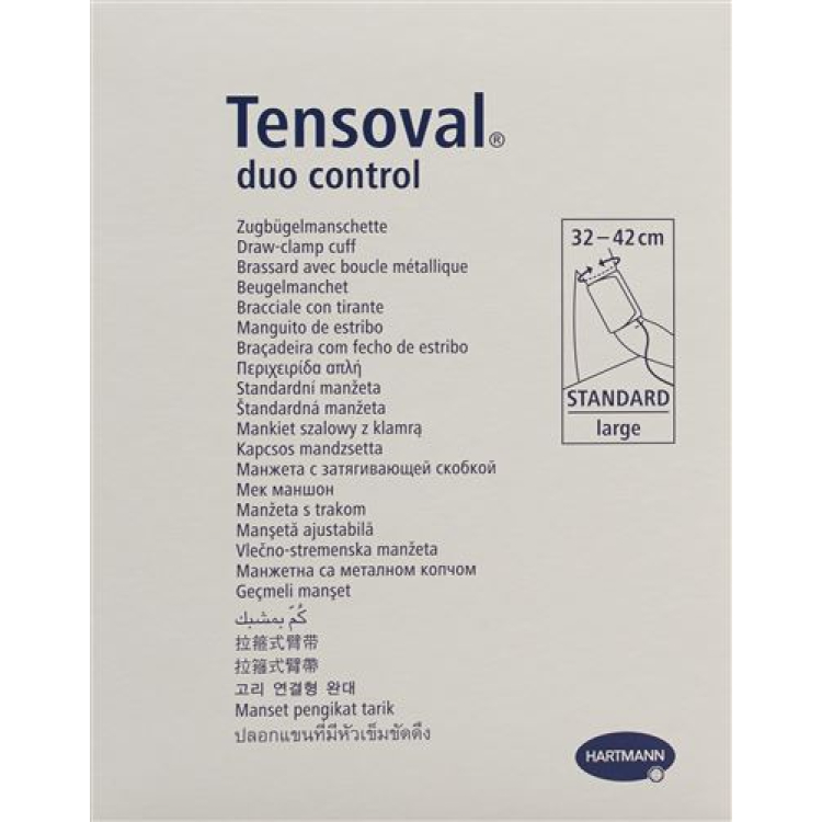 TENSOVAL duo kontrolli standardmansett TDC L