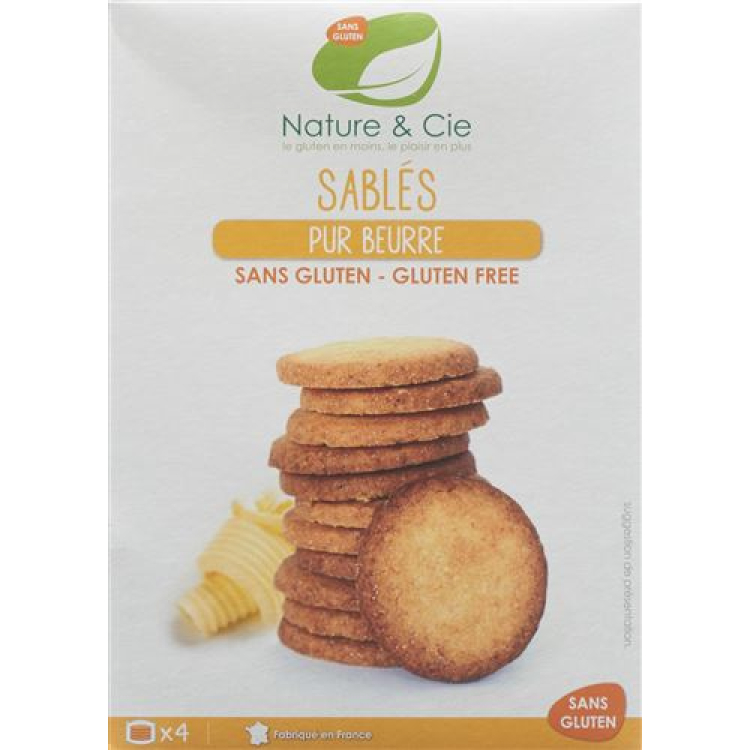 Nature & Cie Butter Cookies خالية من الغلوتين 135 جرام