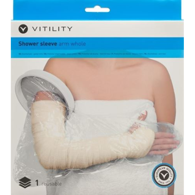 Vitility full arm shower cover