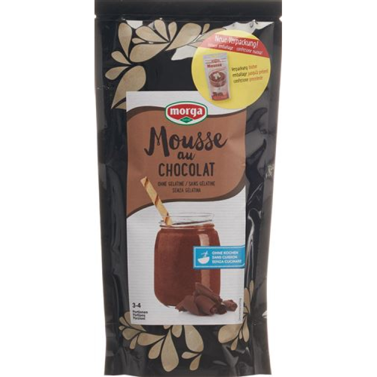 MORGA Mousse Sjokolade 110 g