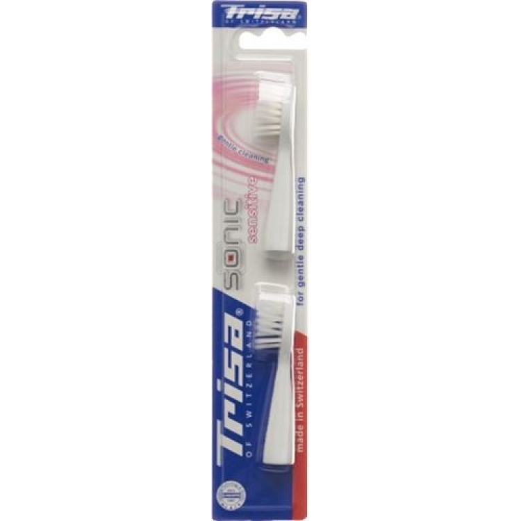 Trisa Ersatzset Sonic Sensitive Fine Tip 2 pz