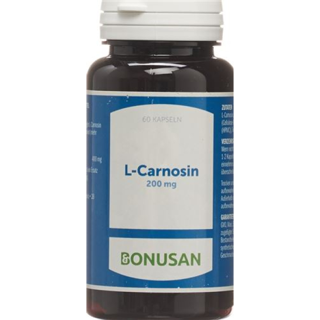 Bonusan L-carnosine capsules 200 mg 60 pcs