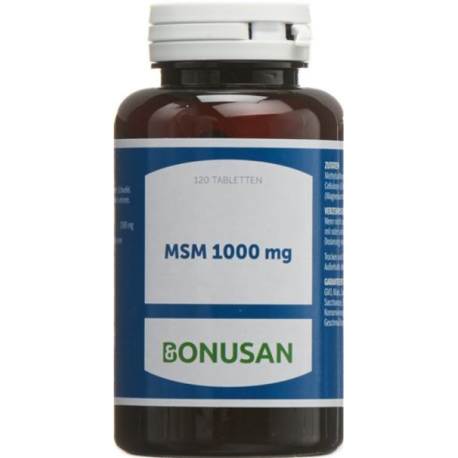 Bonusan MSM tbl 1000 mg 120 stk