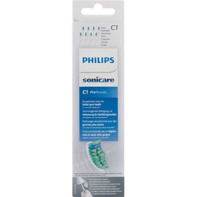 Philips Sonicare-udskiftningsbørstehoveder ProResults HX6018/07 standard