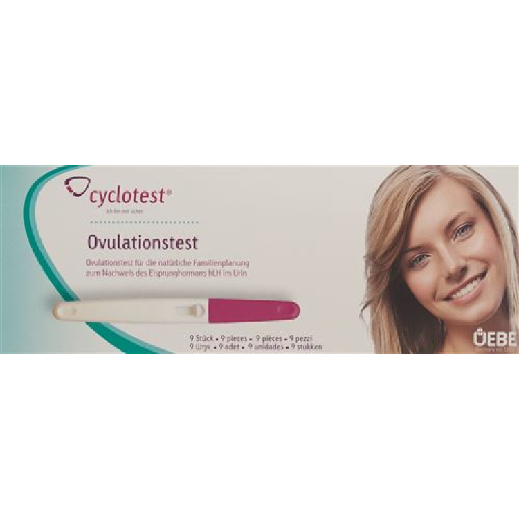 Cyclotest تست تخمک گذاری LH Sticks 9 عدد