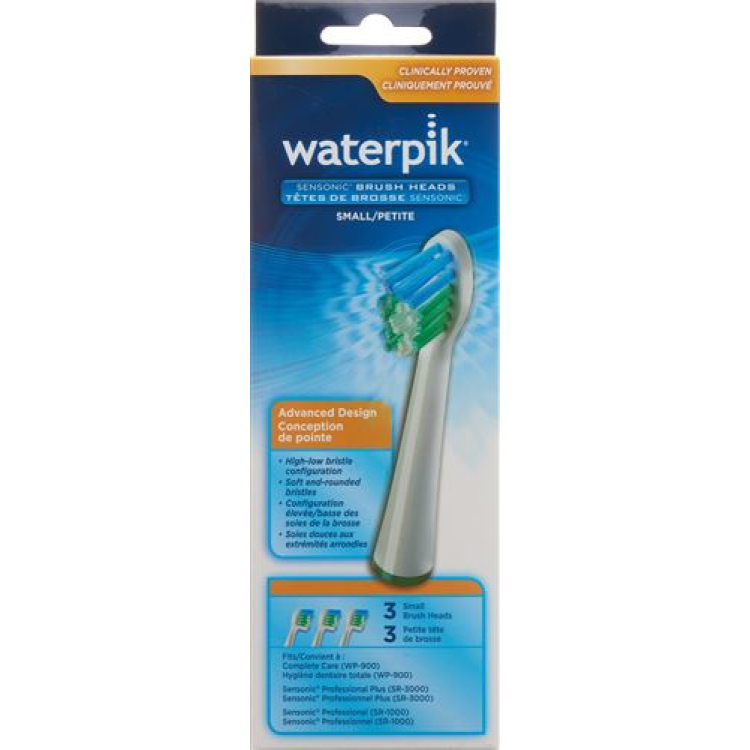 Waterpik-harja Pieni SRSB-3E 3 kpl