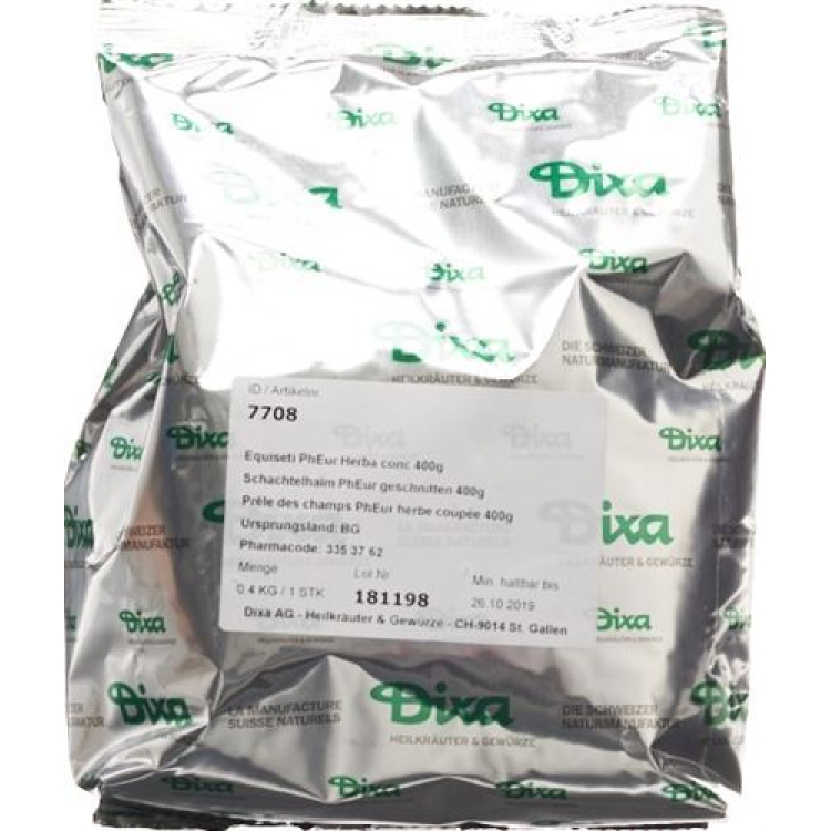 Dixa horsetail PhEur កាត់ 1 គីឡូក្រាម