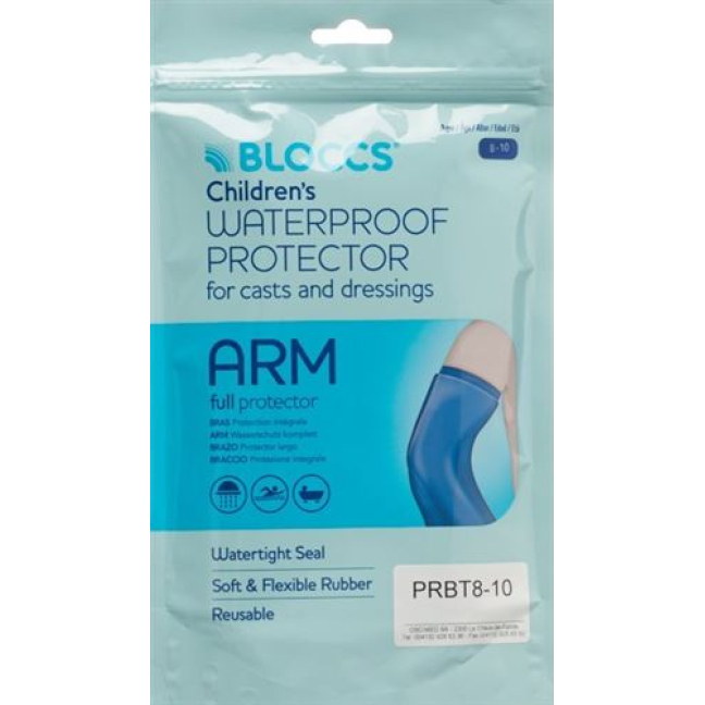 Bloccs 手臂 20-33 / 53cm 儿童沐浴和淋浴水保护