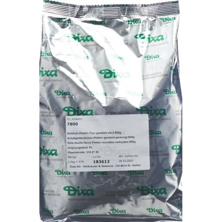 Dixa Yarrow gullari PhHelv ishqalab tozalangan 1 kg