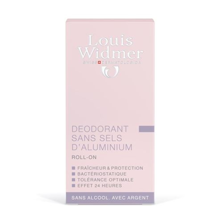 Louis Widmer Corps Deodorant RollOn Tanpa Parfum Aluminium 50 ml