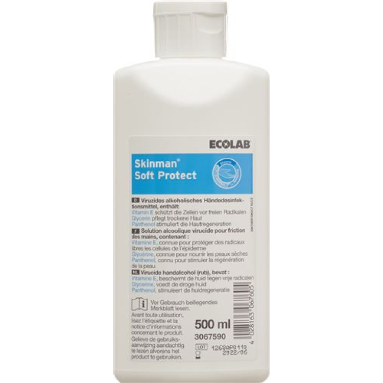 Skinman Soft Protect viruzides alkoholisches Händedesinfektion F