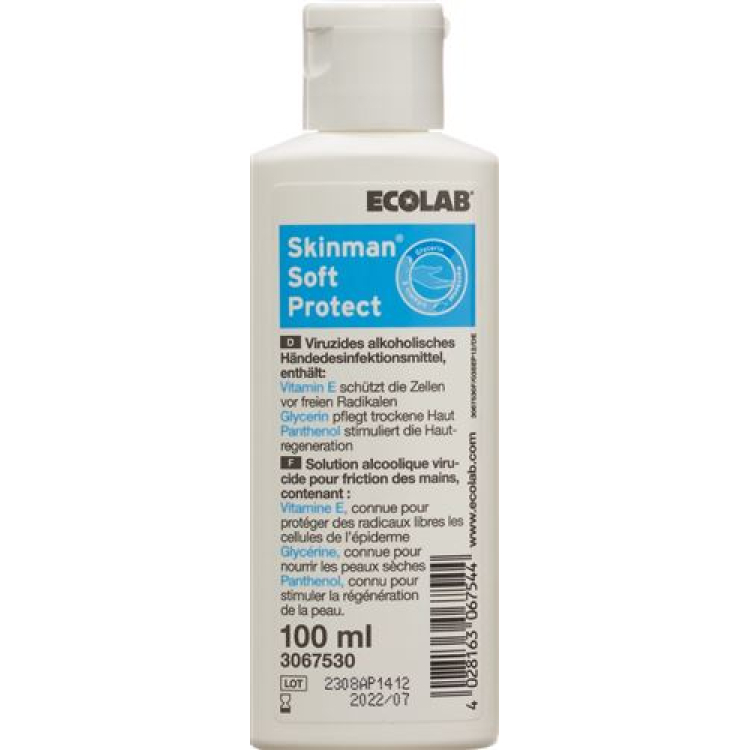 Skinman Soft Protect virucidal alcohol-based hand disinfectant F