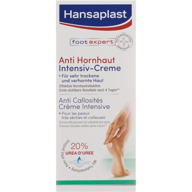 Hansaplast Crème Anti Callosités 20% Intensive 75 ml