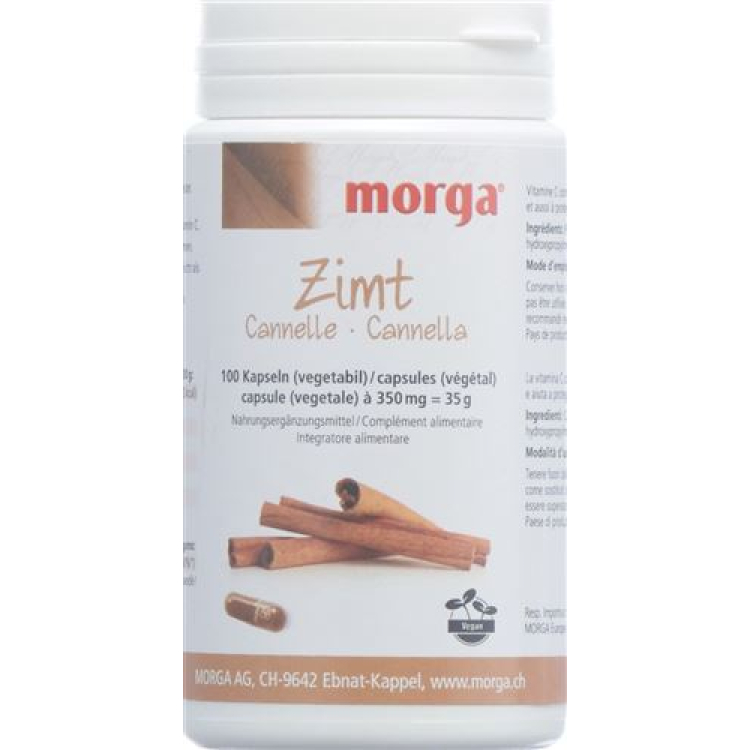 Morga cinnamon Vegicaps 100 ភី