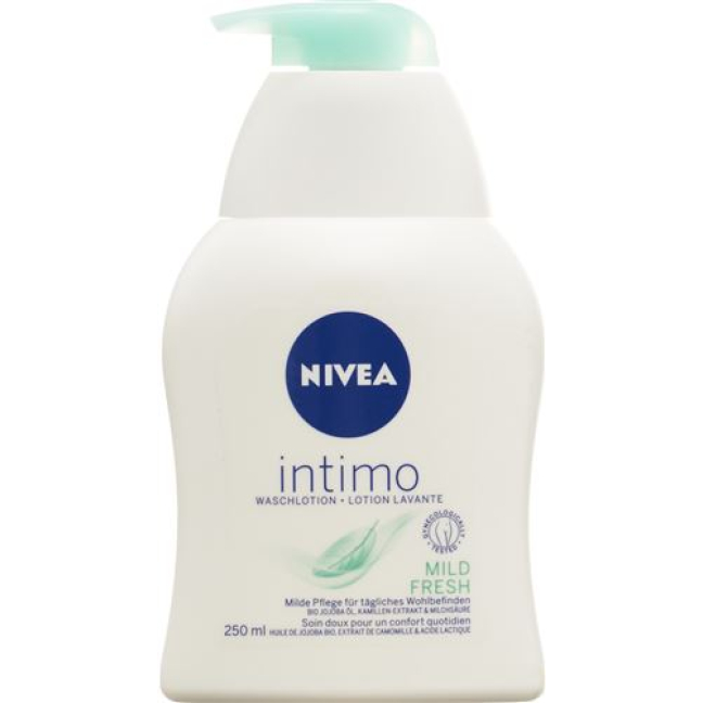 Nivea Intimo Natural Fresh Umývacie mlieko 250 ml
