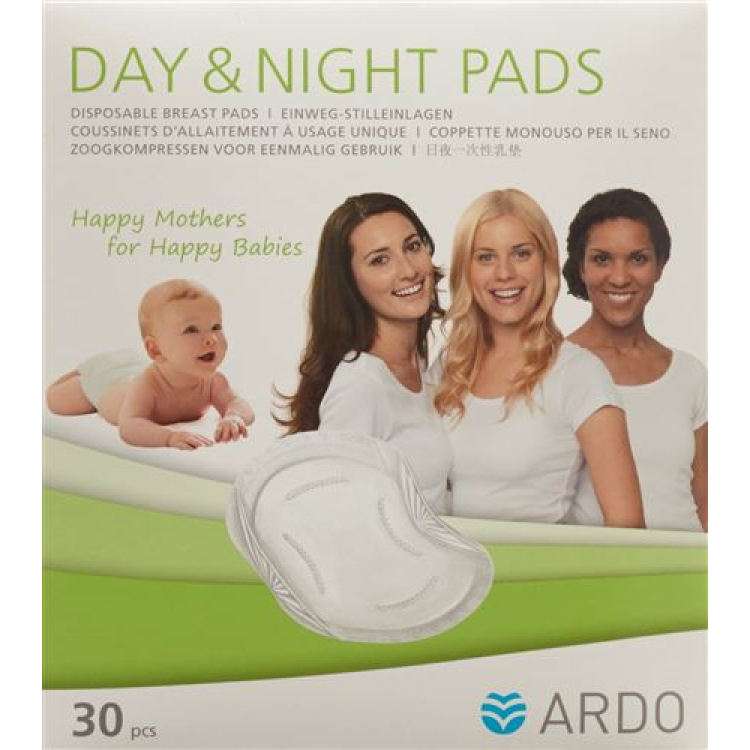 Ardo DAY & NIGHT PADS Einweg-Stilleinlage 30 Stk