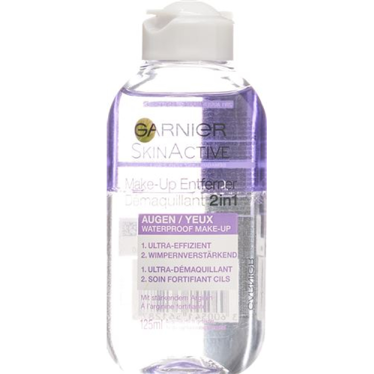 Garnier Skin Naturals Makeup remover Eyes 2in1 125 ml