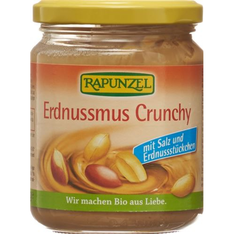 Rapunzel Crunchy Peanut Butter with Salt 250 g