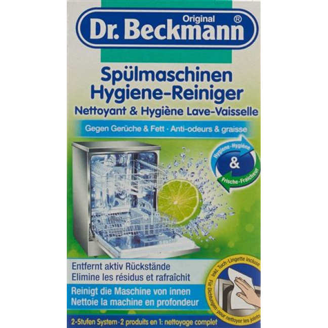 Dr Beckmann vaatwassers hygiëne reiniger 75 gr