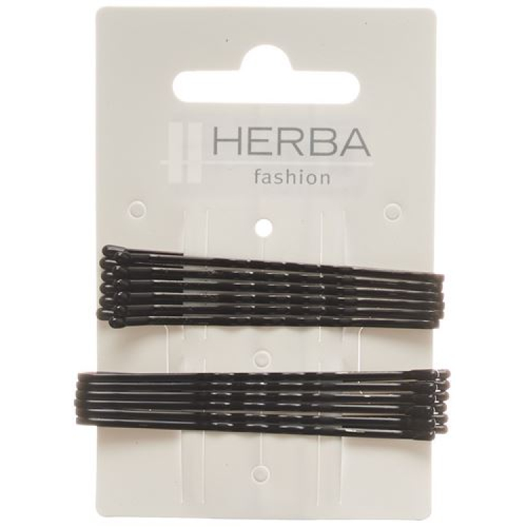 Herba terminál 6 + 6,5cm černá 12 ks