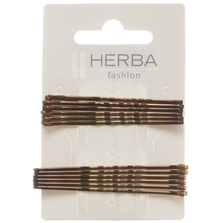 Herba terminal 6 + 6,5cm smeđa 12 kom