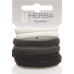 Herba Hair Tie 4,5cm hvid/grå/sort 6 stk