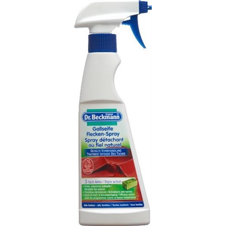 Flacone spray per macchie di sapone di fiele Dr Beckmann 250 ml